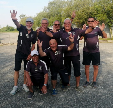 Championnats des clubs : Finale départementale vétérans  ARGENT CHAMPION 2 024!!!!