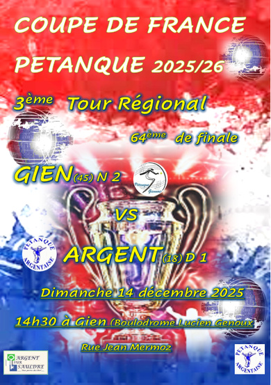 Coupe de France - 3ème Tour de Zone Coupe de France - 3ème Tour de Zone