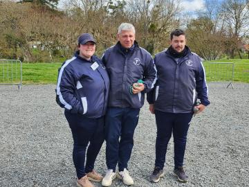 Phases finales championnat triplette mixte à Chateauneuf