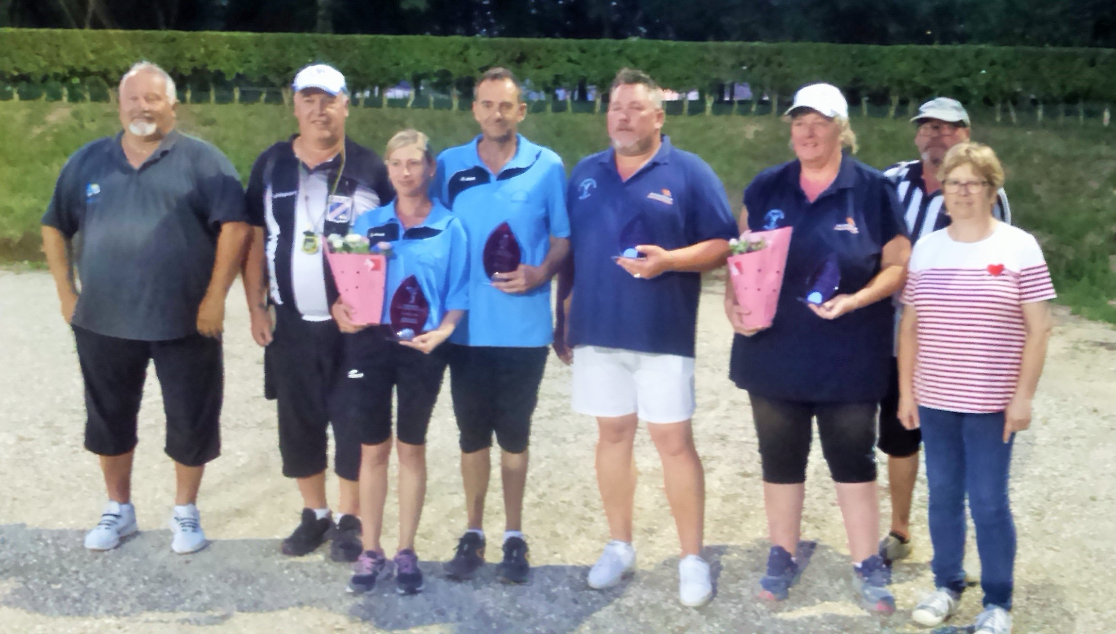 Aude Martinet (St Germain 18) et Vincent Demuth (Sully 45) vainqueur du 3ème Régional doublette mixte