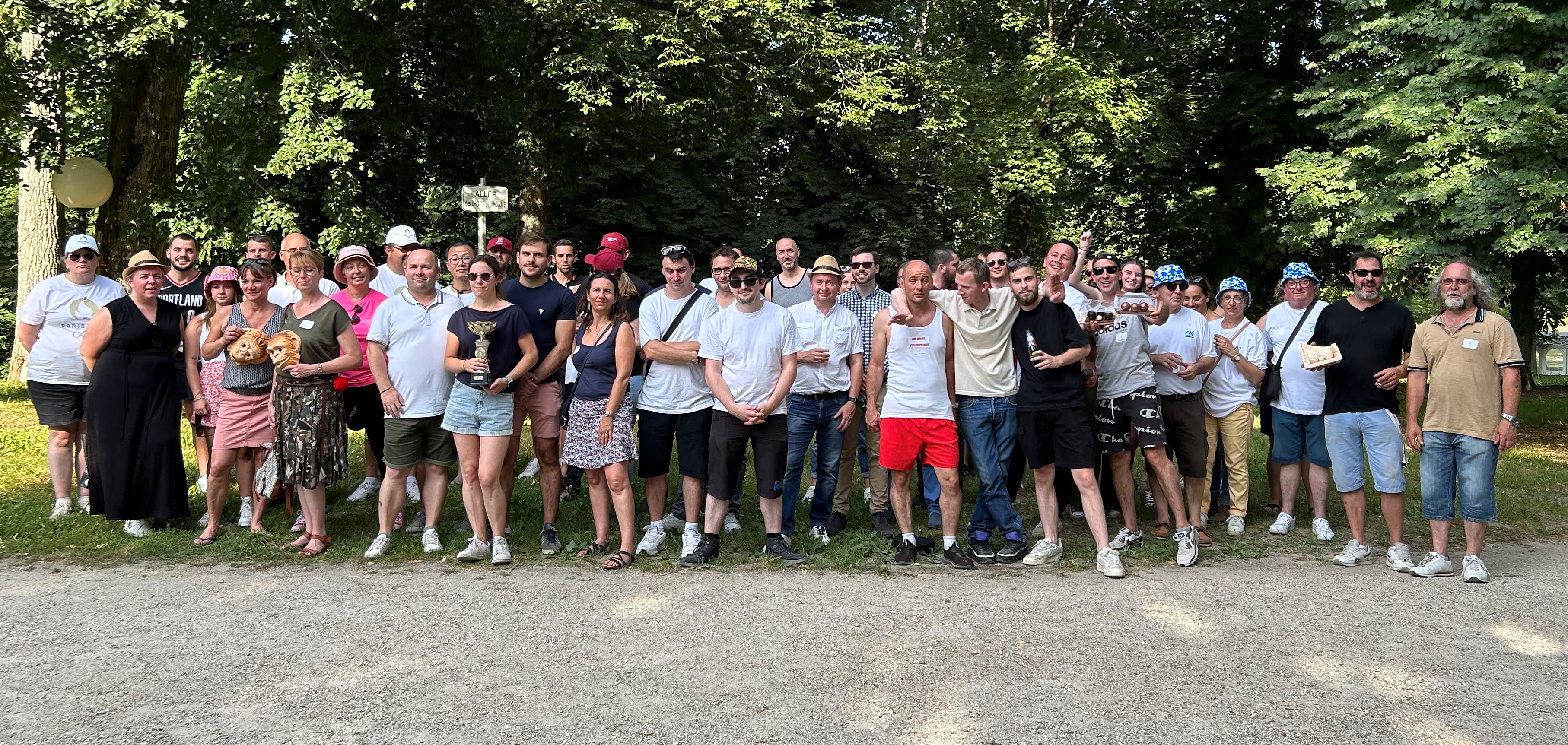 La Pétanque s'invite aux "OLYMPIADES 2024" de l'entreprise PARAGON ID