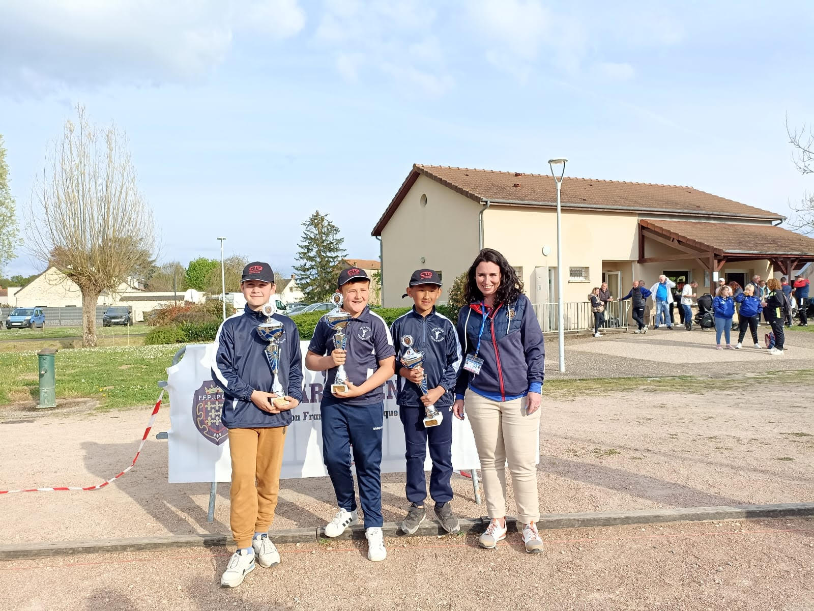 Champions triplette minimes