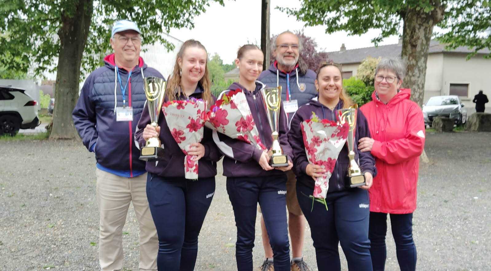 Phase finale championnat triplette : Du baûme au coeur : 3 équipes qualifiés