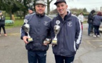 JEANNOT Christophe et ROBLIN Maxime vice-champions en doublettes masculins