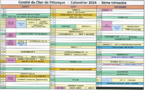 Calendrier du Cher 2024 - 3ème trimestre