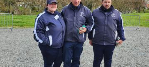 Phases finales championnat triplette mixte à Chateauneuf
