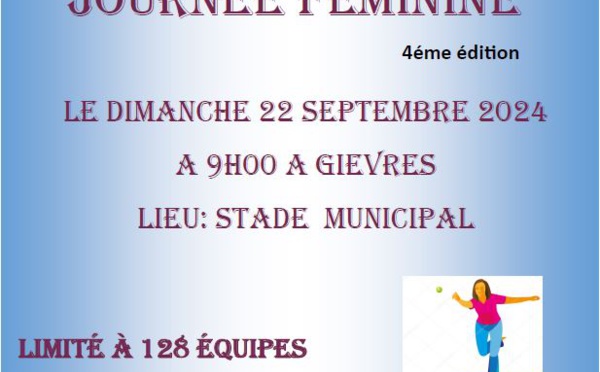 Journée pour vous mesdames !