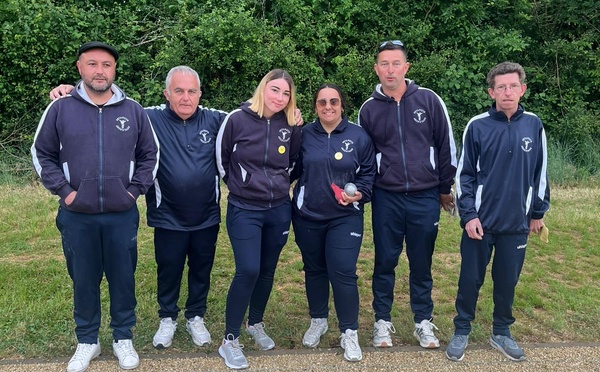 Championnat triplette mixte: les phases finales