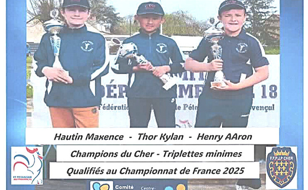 Championnats de France jeunes 12 &amp; 13 juillet