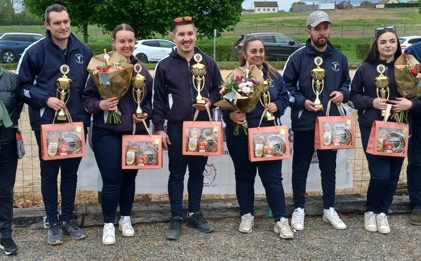 Phases finales championnats triplette féminin &amp; masculin