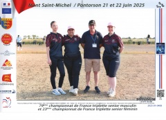 2025 championnes du Cher triplette feminin