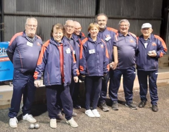 Edith lors du 1er tour de la Coupe de France 2020