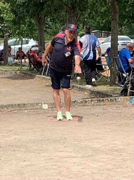 Le Président en action; très concentré.