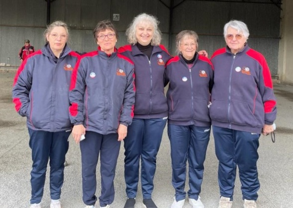 Notre équipe féminine pour les 2 premières journées