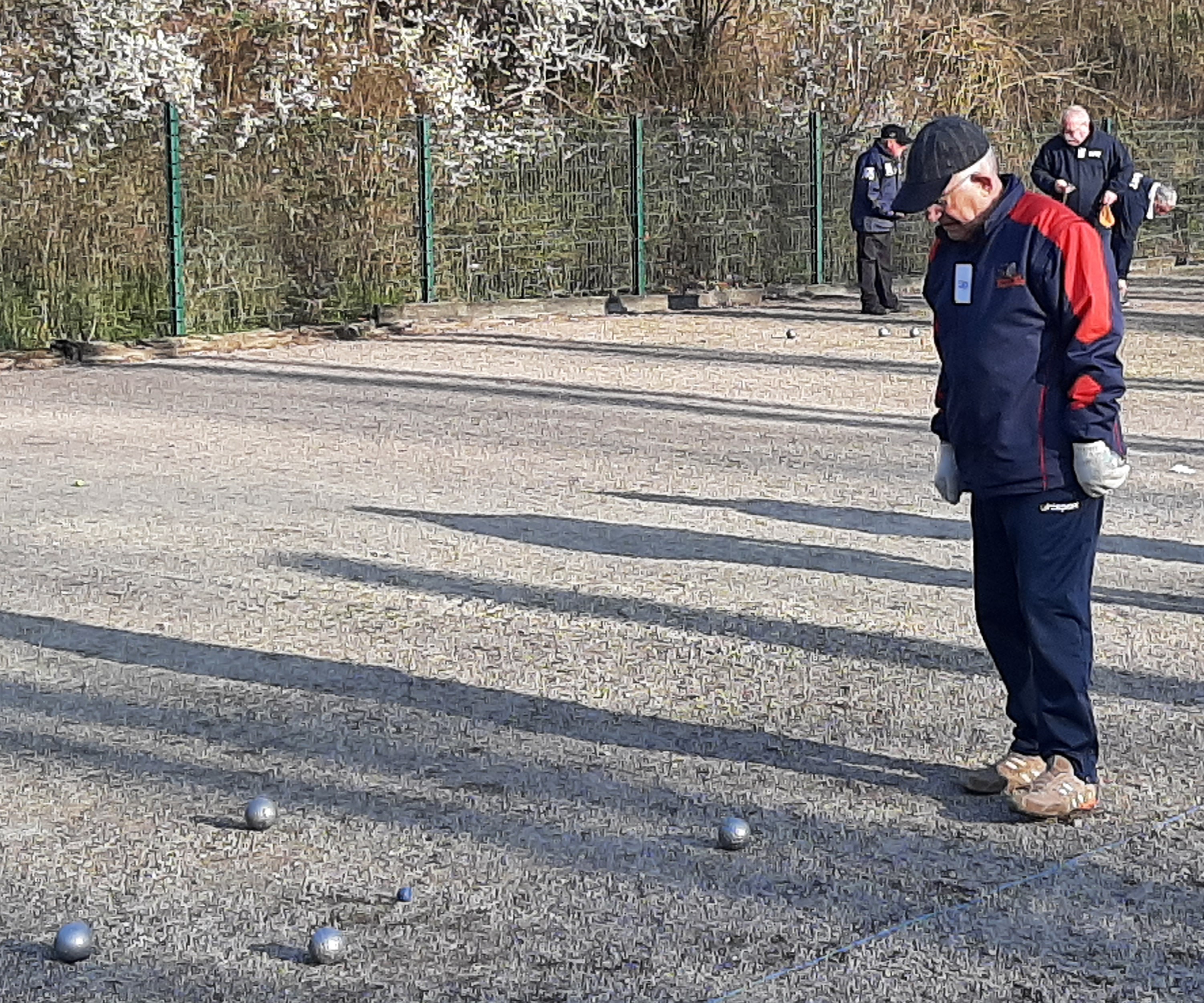 Michel en pleine réflexion