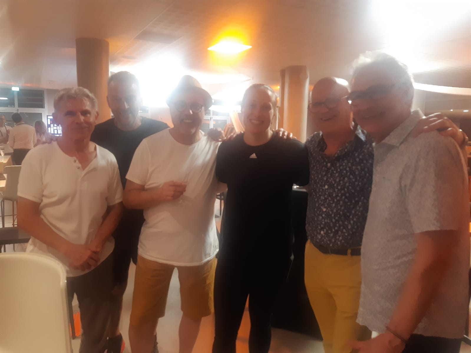 Avec Elin Eldebrink, meilleure joueuse de la rencontre Avec Elin Eldebrink, meilleure joueuse de la rencontre