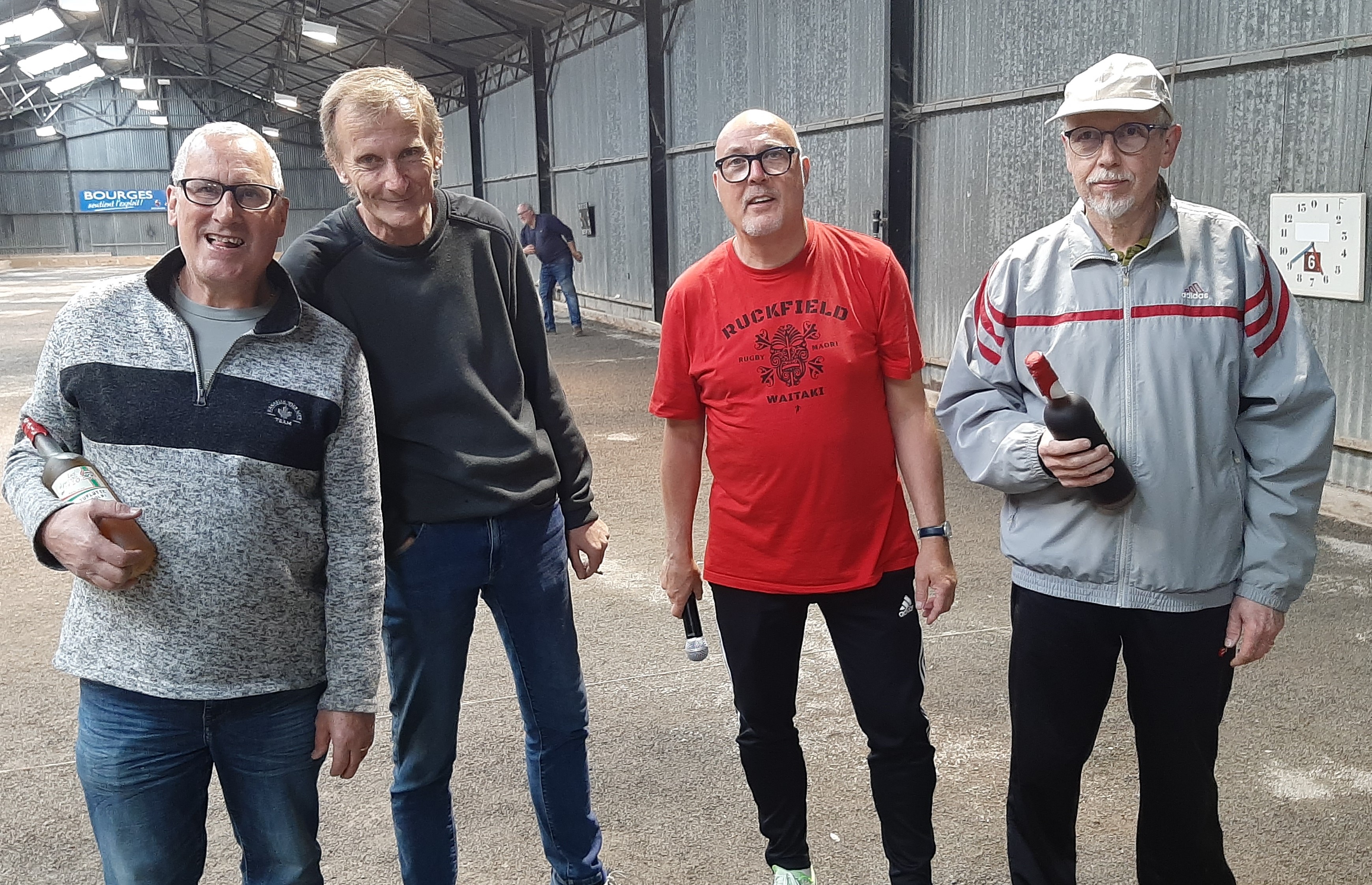 Félicitations aux vainqueurs, Noël, Fred et Michel Félicitations aux vainqueurs, Noël, Fred et Michel