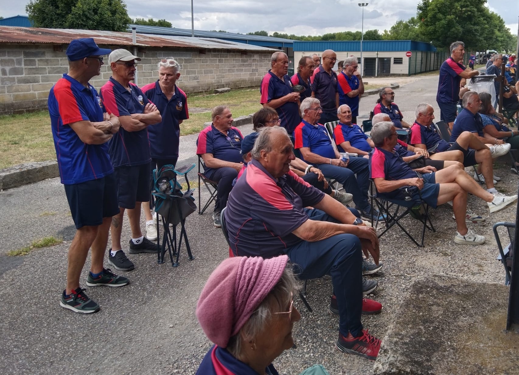 Les supporters étaient présents Les supporters étaient présents