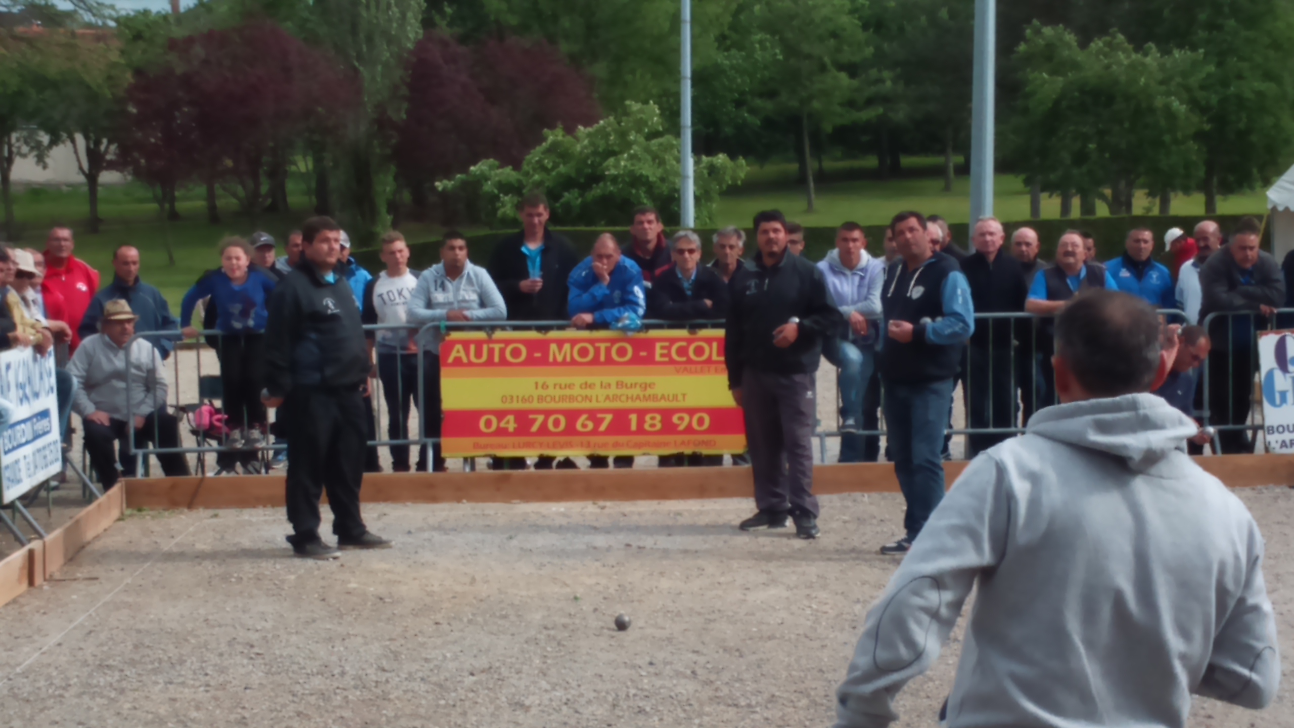 Les futurs vainqueurs contre D.Winterstein et E.Lucien Les futurs vainqueurs contre D.Winterstein et E.Lucien