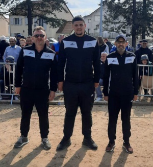 Championnat départemental des Yvelines  triplette seniors à AUBERGENVILLE