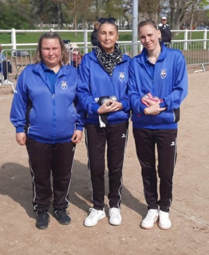 Championnat départemental des Yvelines triplette dame à AUBERGENVILLE