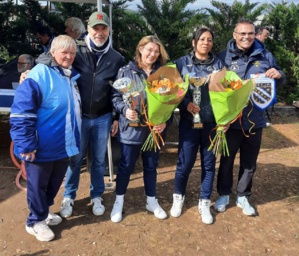 Championnat départemental des Yvelines doublette dames à AUBERGENVILLE
