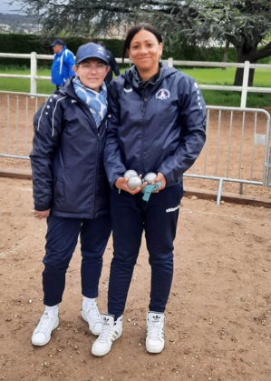 Championnat départemental des Yvelines doublette dames à AUBERGENVILLE