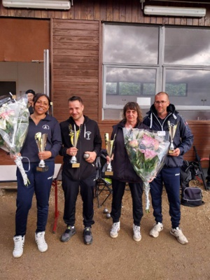 Championnat départemental des Yvelines doublette mixte au VÉSINET