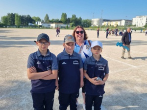 Championnat de France régional 2023 Triplettes Minimes, Cadets, Juniors