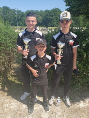 Championnat Régional Ile de France 2023 doublette Jeunes (Minimes, Cadets, Juniors) à BOIS LE ROI  77