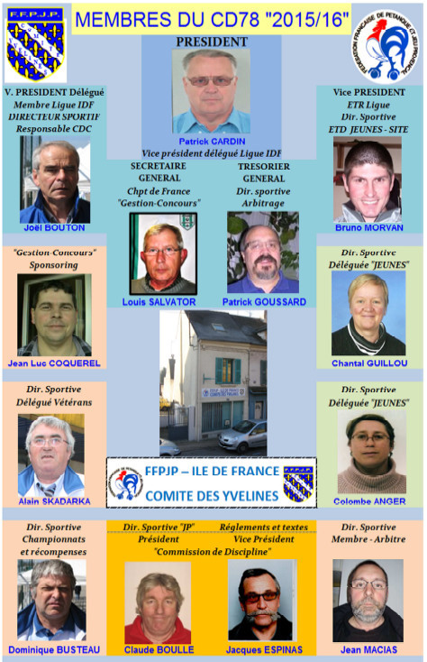 Membre du Comité 2015 Membre du Comité 2015