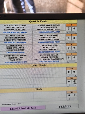 1/4 de finale championnat X3 promotion 1/4 de finale championnat X3 promotion