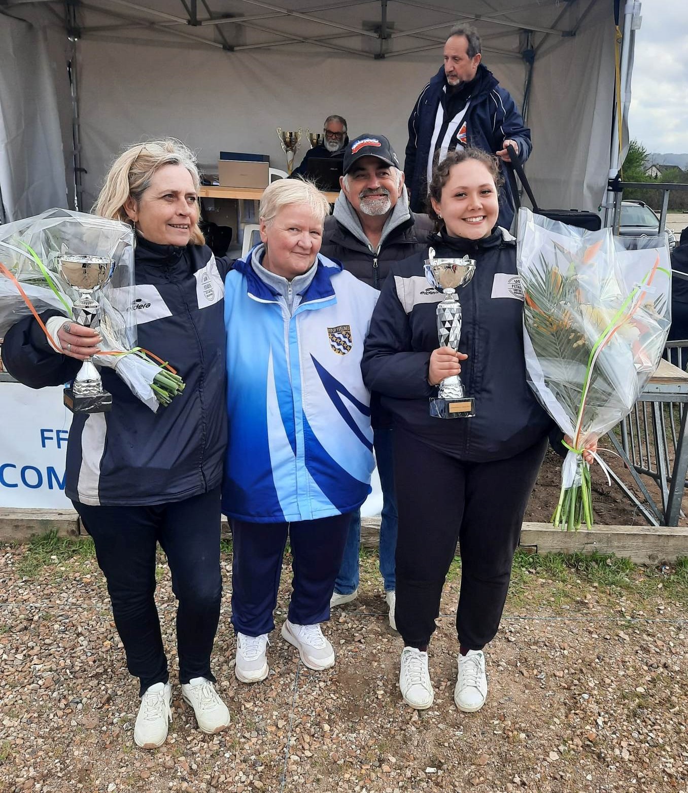 Championnat Départemental des Yvelines Tête à Tête Féminine à GARGENVILLE