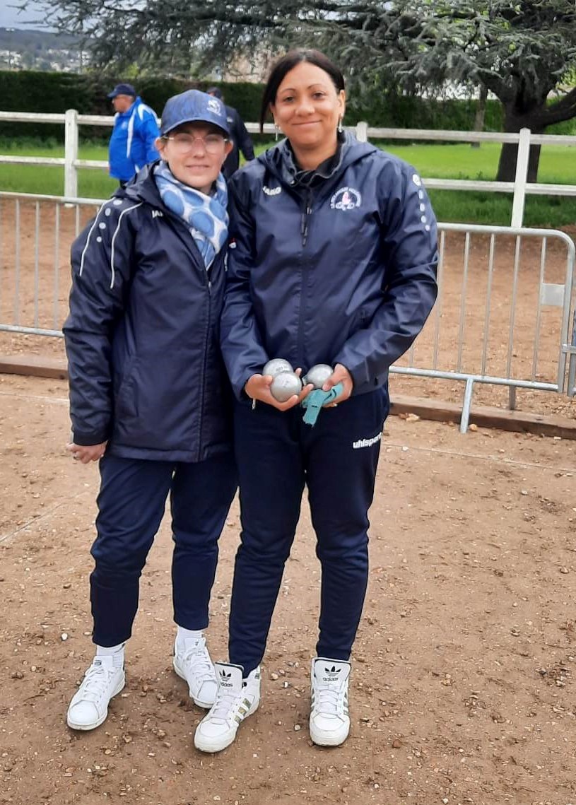 Championnat départemental des Yvelines doublette dames à AUBERGENVILLE