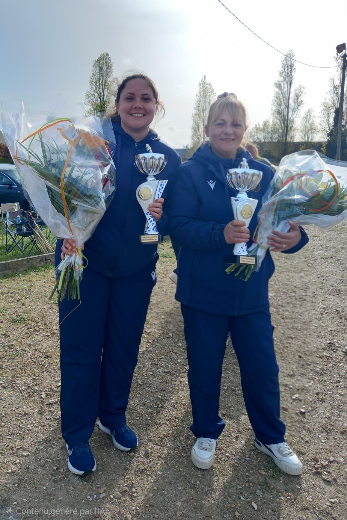 Championnes des Yvelines doublette féminines