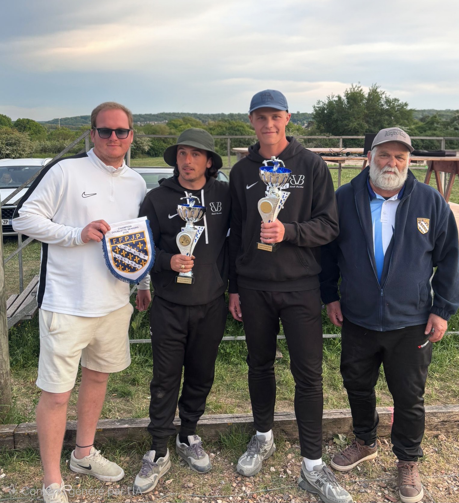 Champions des Yvelines Doublette seniors