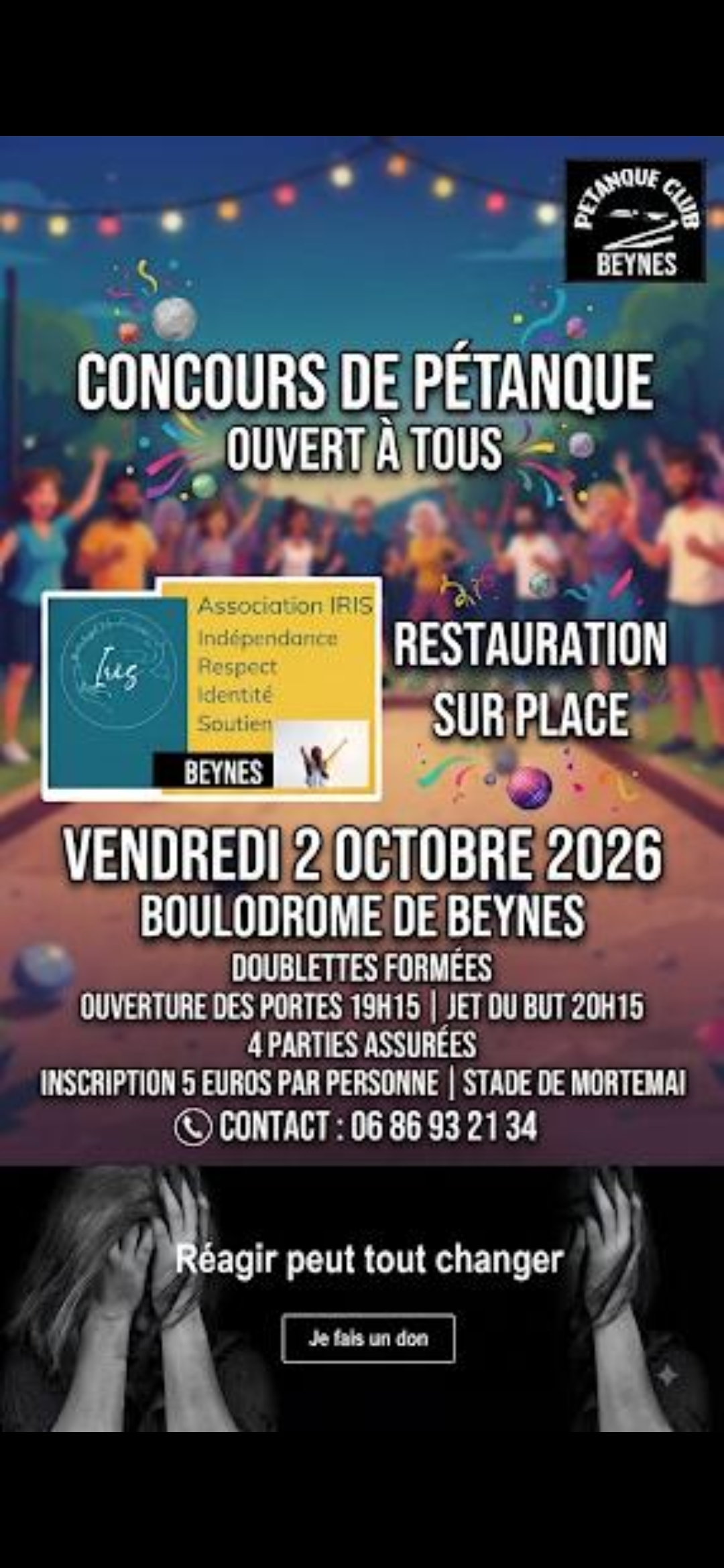 Concours pour Association IRIS