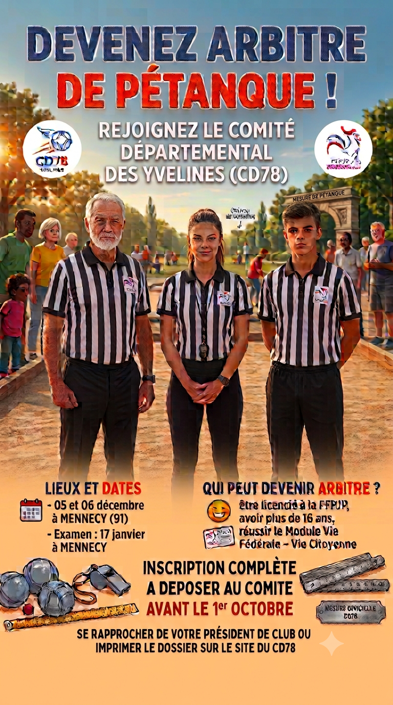 Devenir arbitre Devenir arbitre