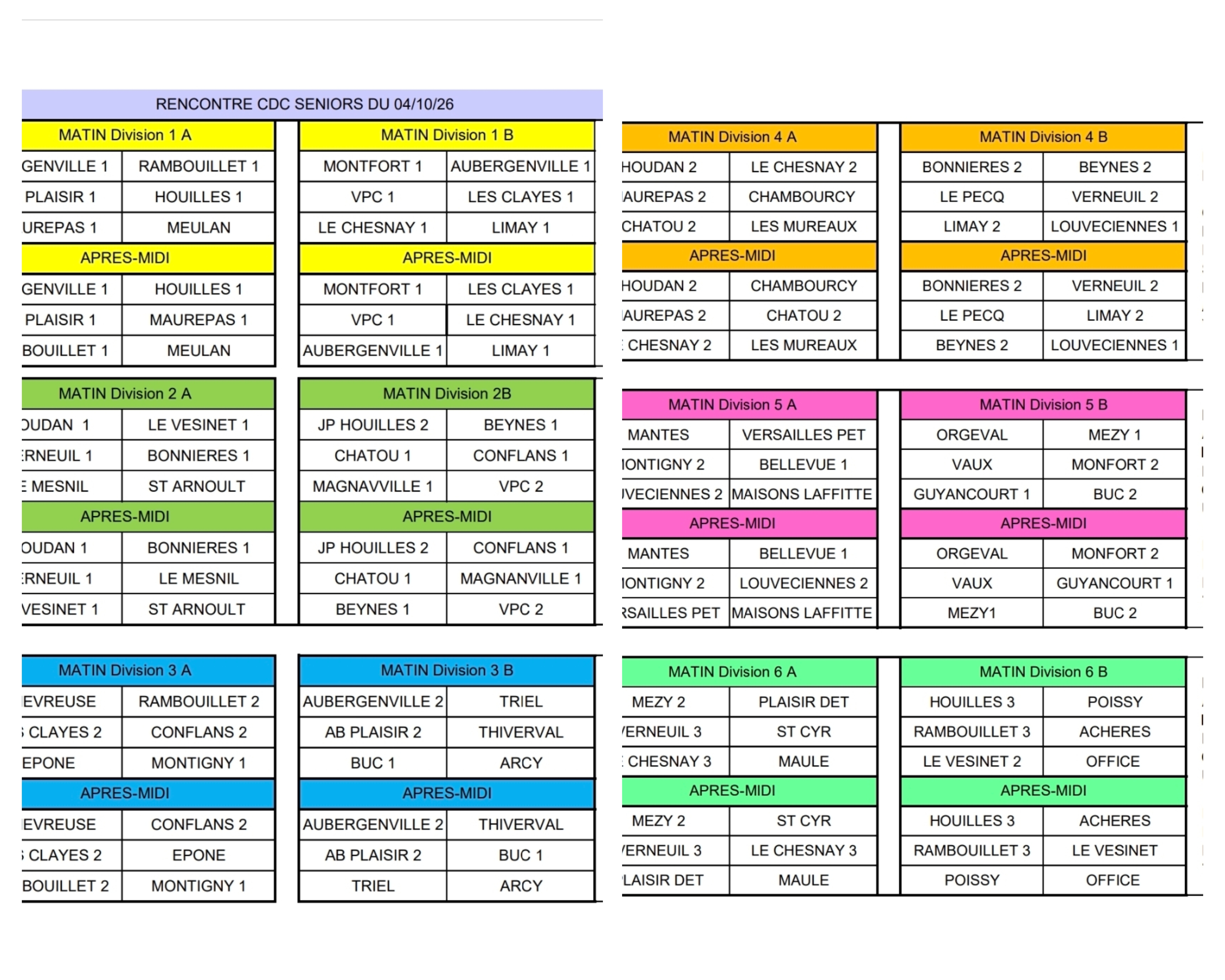 CDC OPEN MODIFICATION 2e Journée 