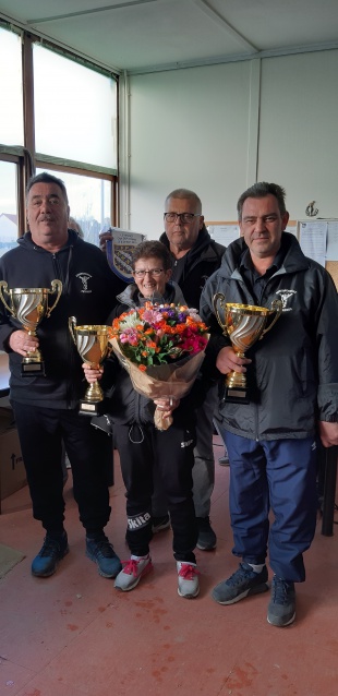 Champion des Yvelines départemental triplette mixte au Vésinet
