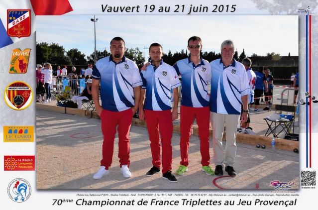 CDF JEU PROVENCAL TRI 2015 CDF JEU PROVENCAL TRI 2015