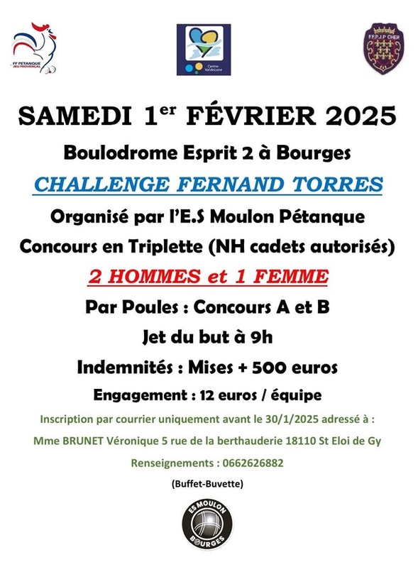 Challenge TORRES (2H+1F) Challenge TORRES (2H+1F)