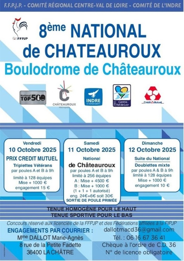 National de Châteauroux 2025 National de Châteauroux 2025