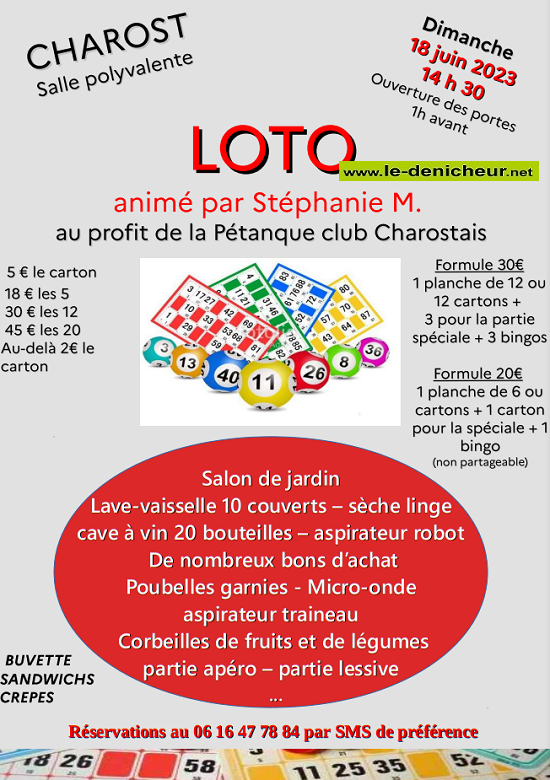 Loto du 18 juin 2023