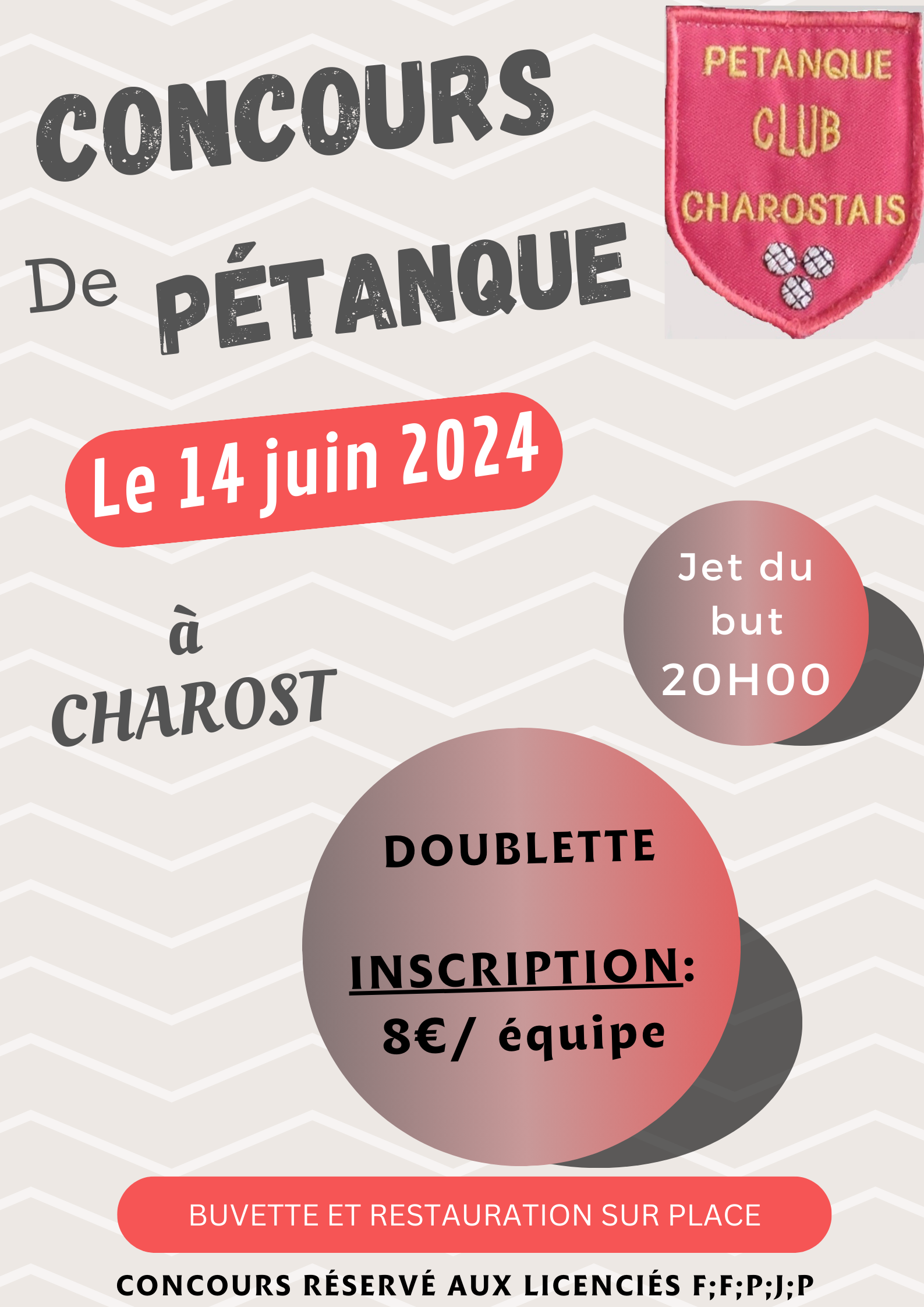 concours de Pétanque concours de Pétanque