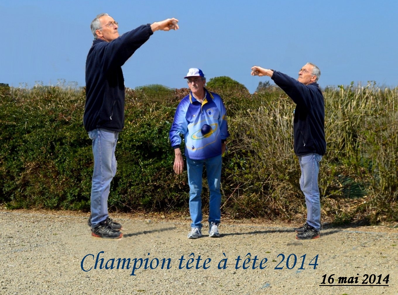 Champion tête à tête vétérans 2014