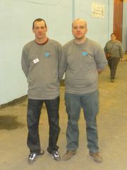 Jean Michel et Cédric notre meilleure doublette