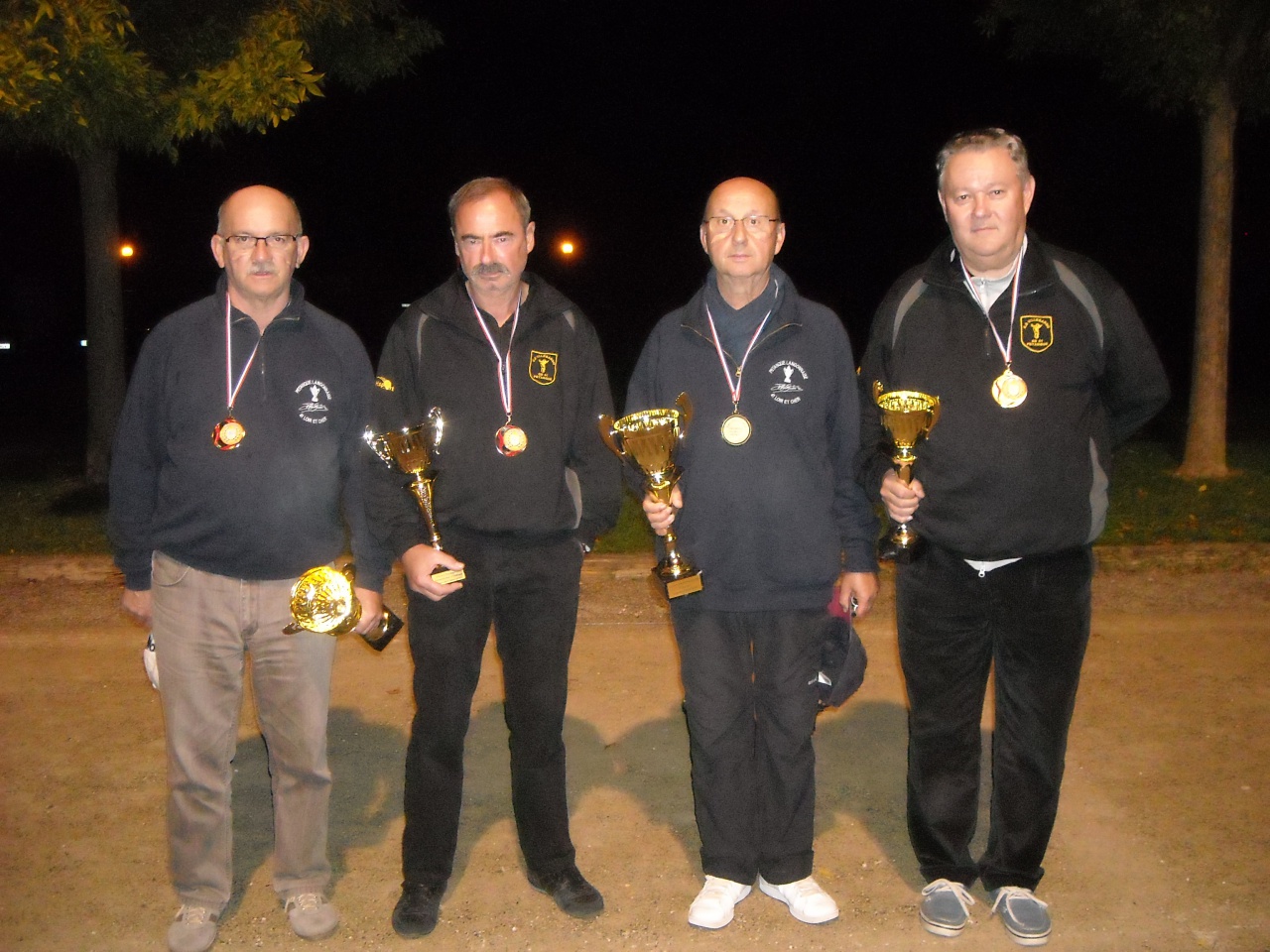 J.F et DIDIER champions vétérans Loir et Cher 2015 J.F et DIDIER champions vétérans Loir et Cher 2015