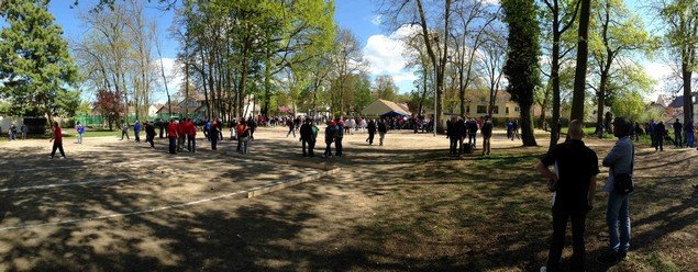 La pétanque de Mériel