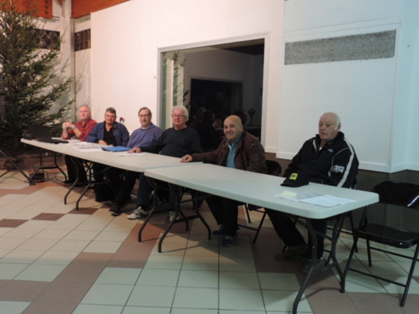 L' AG ANNUELLE DU CLUB A EU LIEU VENDREDI 02 DECEMBRE 2016 L' AG ANNUELLE DU CLUB A EU LIEU VENDREDI 02 DECEMBRE 2016